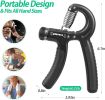 Hand Grip Exerciser Strengthener,Grip Strength Trainer, with Adjustable Resistance 11-132 Lbs (5-60kg), Forearm Strengthener, Hand Exerciser for Muscl