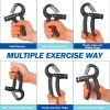 Hand Grip Exerciser Strengthener,Grip Strength Trainer, with Adjustable Resistance 11-132 Lbs (5-60kg), Forearm Strengthener, Hand Exerciser for Muscl