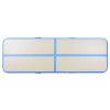 Inflatable Gymnastics Mat with Pump 118.1"x39.3"x3.9" PVC Blue