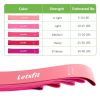 Fitness belt 5P Resistance Bands for Legs and Butt-Resistance Bands for Women Butt and Legs; Workout Bands for Women; Fabric Booty Resistance Bands Se