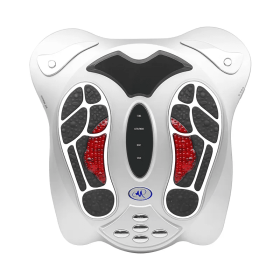 Multifunction Remote Control Health Care Massage Electronic Acupuncture Infrared Frequency Foot Massager (Plug: Us, Color: White)