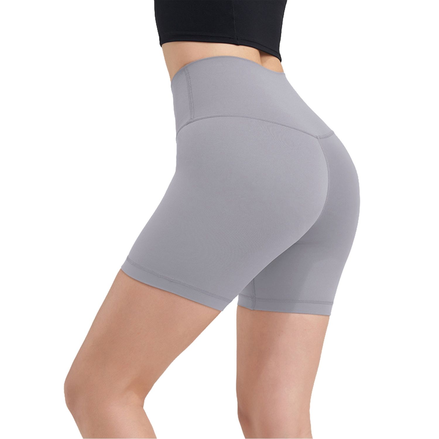 Women's High Waist Biker Shorts Tummy Control Pants Athletic Leggings Spandex Booty Shorts with 6.3In Inseam No Front Seam for Workout Yoga Running Vo Women's High Waist Biker Shorts Tummy Control Pants Athletic Leggings Spandex Booty Shorts with 6.3In Inseam No Front Seam for Workout Yoga Running Vo