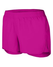 Augusta Sportswear AG2430 Ladies' Wayfarer Short (Color: POWER PINK, size: XS)