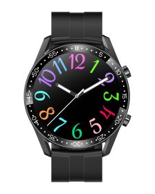 GT2 smart watch Bluetooth 1.32 inch call custom dial Heart rate Blood pressure Blood oxygen L13 (colour: White glue)